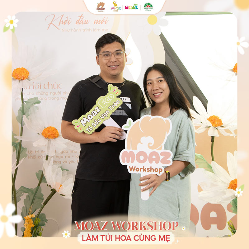 moaz workshop lam tui hoa cung me 8
