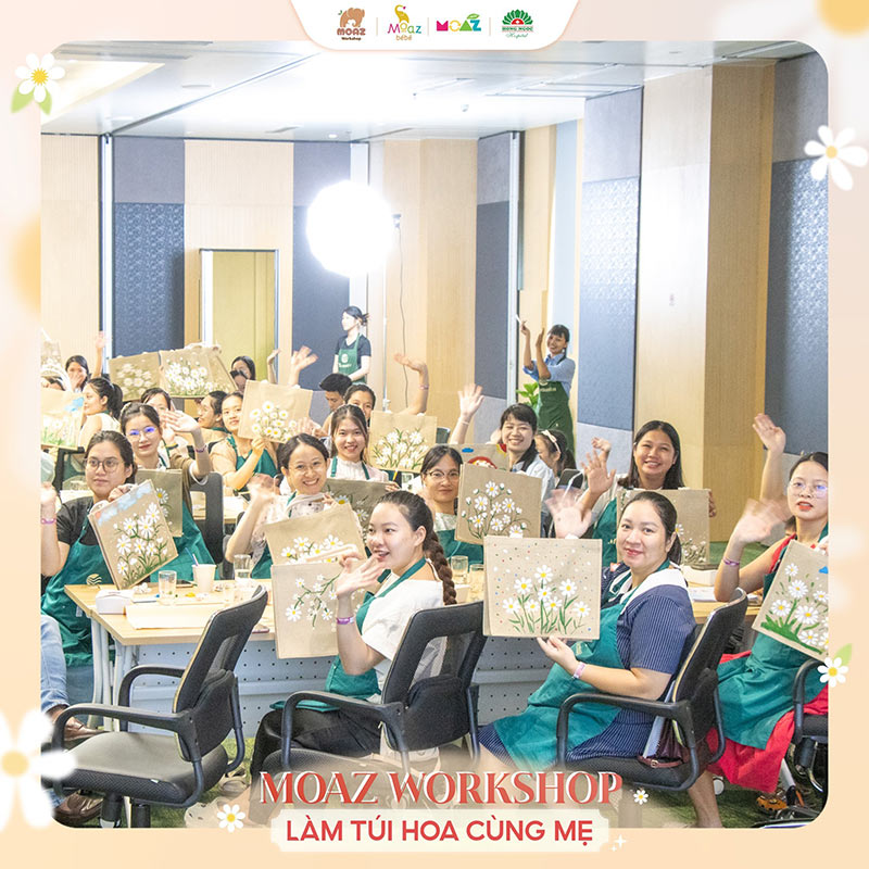 moaz workshop lam tui hoa cung me 9