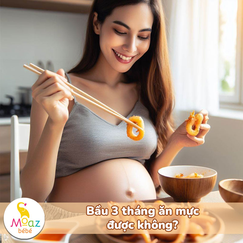 Có bầu ăn mực được không? Lưu ý quan trọng cho mẹ bầu 3 tháng đầu 4 Bầu 3 tháng đầu ăn mực được không?