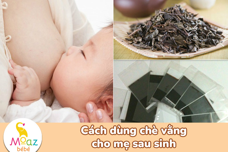 Cách dùng chè vằng cho mẹ sau sinh