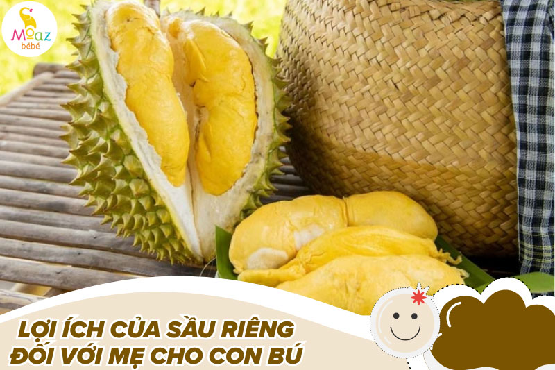 Lợi ích của sầu riêng đối với mẹ cho con bú
