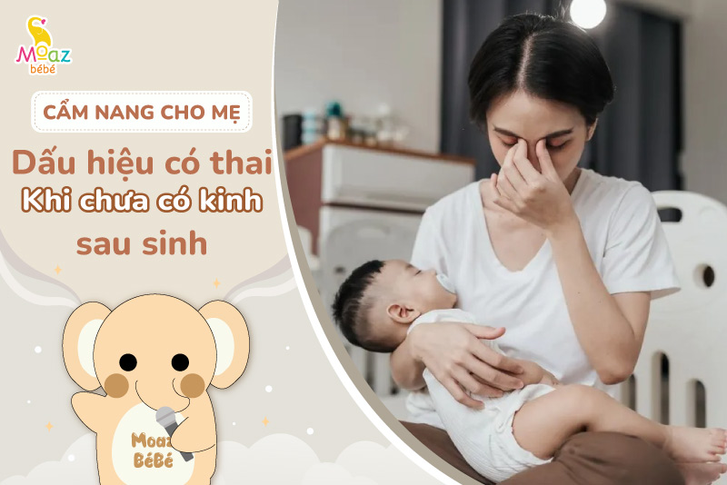 Dấu hiệu có thai khi chưa có kinh sau sinh: Mẹ cần biết để không “ngỡ ngàng” 2 Dấu hiệu có thai khi chưa có kinh sau sinh