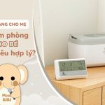 Độ ẩm thích hợp cho trẻ sơ sinh là bao nhiêu?
