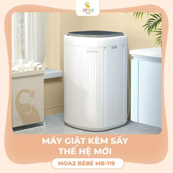 máy giặt mini cho bé kèm sấy khô