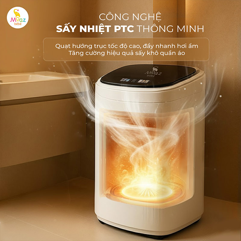 may giat mini cho be kem say kho 10