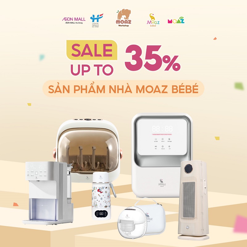 Điểm danh những hoạt động nổi bật tại Ngày Hội Mẹ Bầu 22/11 AEON Mall Hà Đông 2 mega sale moaz bebe
