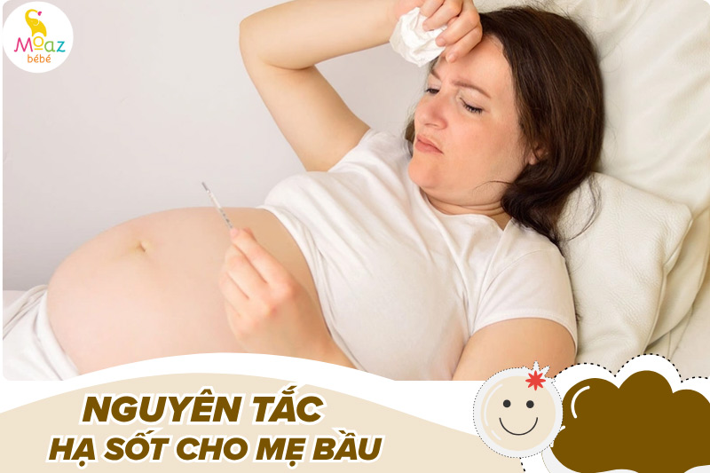 Nguyên tắc hạ sốt an toàn cho bà bầu