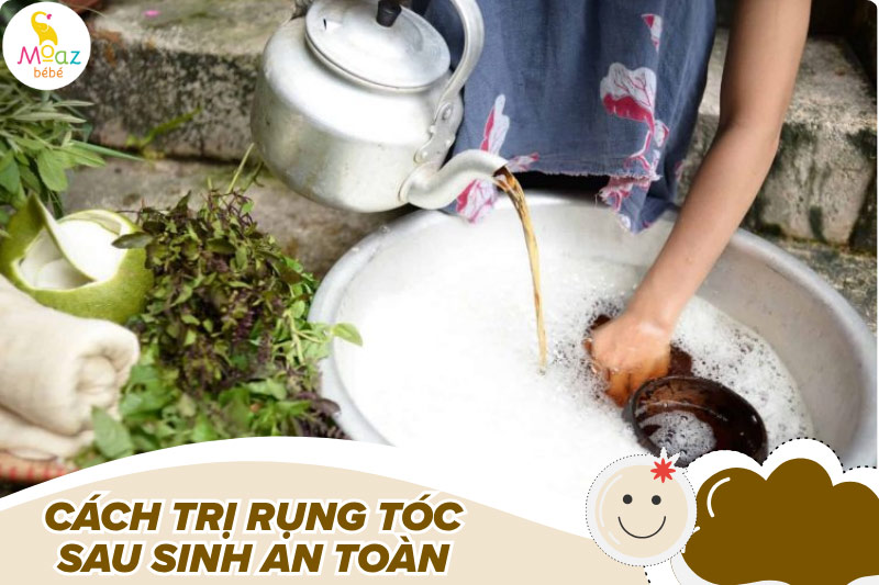Rụng tóc sau sinh bao lâu thì hết? Cách khắc phục hiệu quả 4 Cách trị rụng tóc sau sinh
