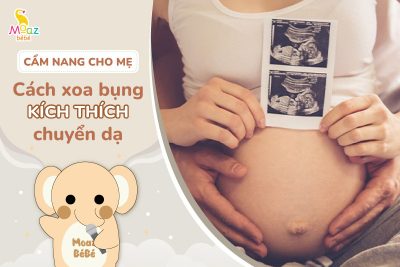 cách xoa bụng kích thích chuyển dạ
