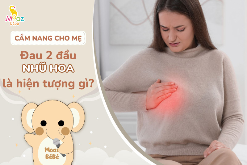 Đau 2 đầu nhũ hoa là hiện tượng gì? Có phải mang thai không? 1 Đau 2 đầu nhũ hoa là hiện tượng gì?
