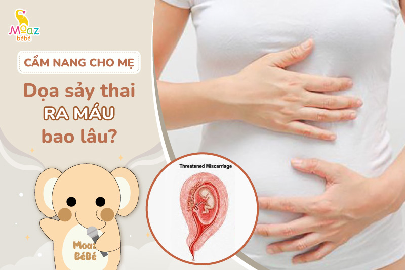 Dọa sảy thai ra máu bao lâu? Cách nhận biết máu dọa sảy thai 2 Dọa sảy thai ra máu bao lâu?