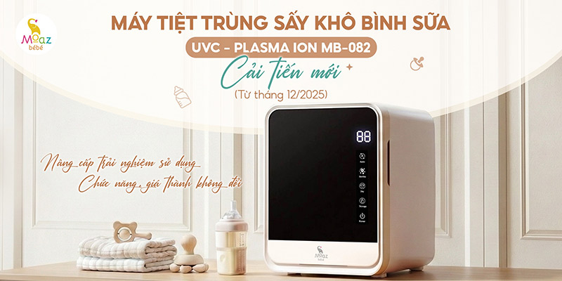 Cách rửa bình sữa cho bé đơn giản tại nhà an toàn và khoa học 4 may tiet trung mb082 phien ban moi 1
