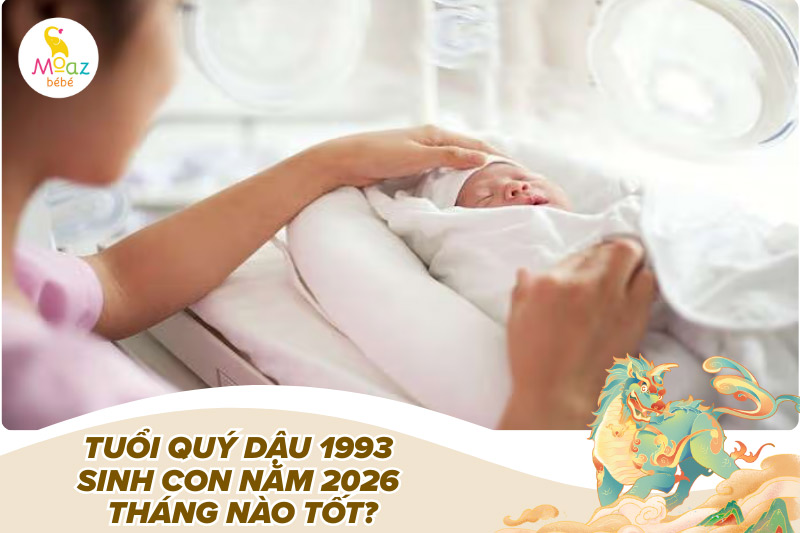 Tuổi Quý Dậu 1993 sinh con năm 2026 có tốt không? 4 Tuổi Quý Dậu 1993 sinh con năm 2026 tháng nào tốt?