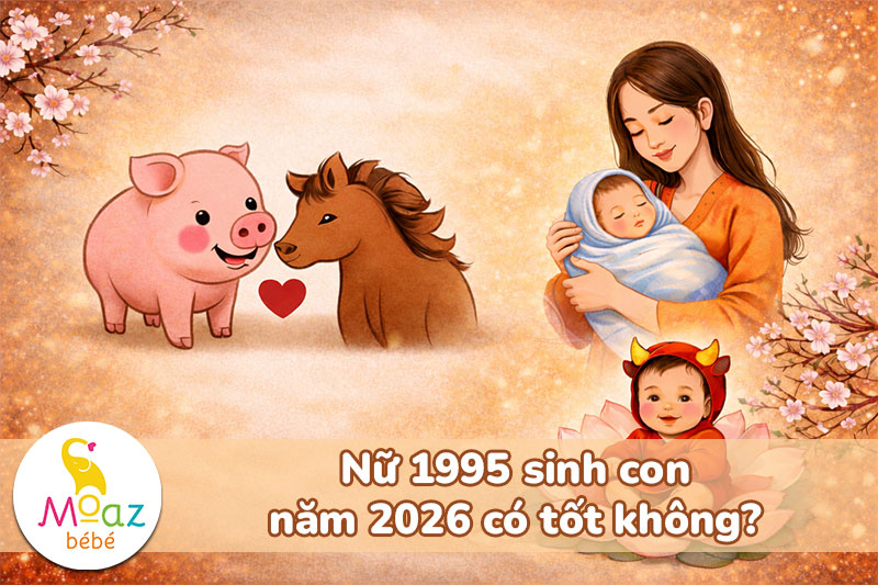 Tuổi Ất Hợi 1995 sinh con năm 2026 có hợp không? 4 Nữ 1995 sinh con năm 2026 có tốt không?