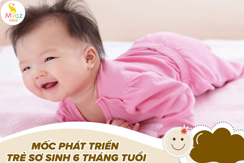 Các mốc phát triển của trẻ sơ sinh mẹ nên biết để hiểu con hơn 3 Mốc phát triển của trẻ sơ sinh 6 tháng tuổi