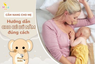 Hướng dẫn cách cho bé bú nằm đúng cách
