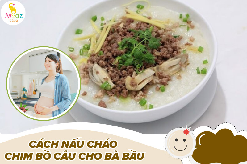 Cách nấu cháo chim bồ câu đơn giản, dễ làm nhất 5 Cách nấu cháo chim bồ câu cho bà bầu