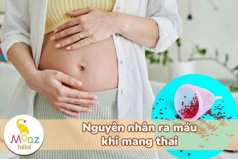Mang thai có kinh nguyệt không? Sự thật nhiều người nhầm lẫn 3 Ra máu khi mang thai là do đâu?