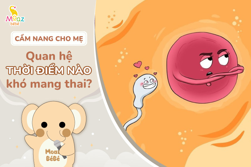 Quan hệ vào thời điểm nào khó mang thai nhất? 2 Quan hệ vào thời điểm nào khó mang thai nhất?