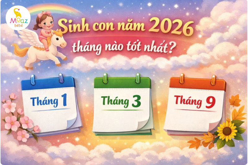 Sinh con năm 2026 có tốt không? Con sinh năm 2026 mệnh gì? 6 Sinh con năm 2026 hợp tháng nào tốt nhất?