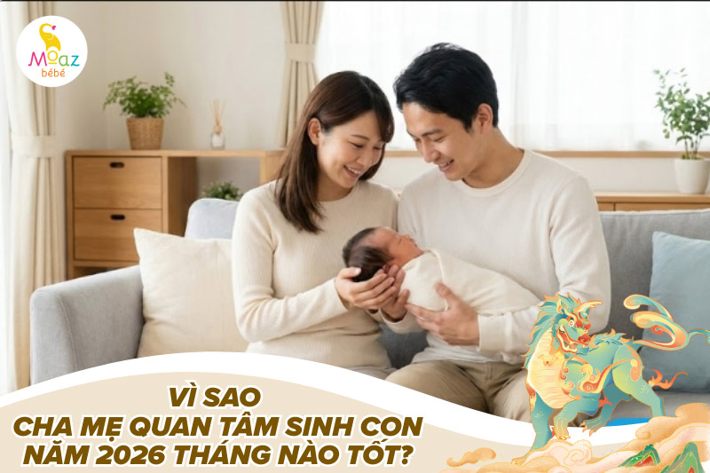 Sinh con năm 2026 tháng nào tốt? Con dễ nuôi, thông minh, khỏe mạnh 2 Vì sao nhiều cha mẹ quan tâm sinh con năm 2026 tháng nào tốt?