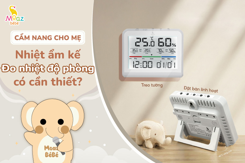 Nhiệt ẩm kế đo nhiệt độ phòng cho bé có thực sự cần thiết? 3 Nhiệt ẩm kế đo nhiệt độ phòng cho bé có cần thiết không?