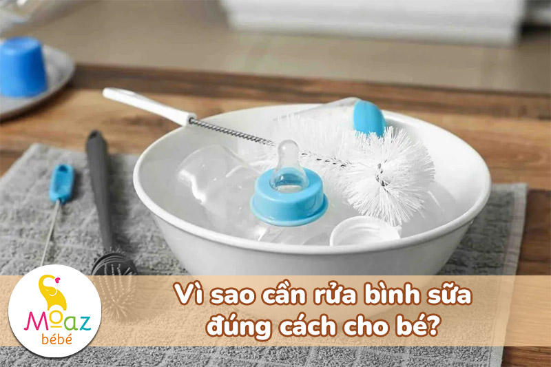 Cách rửa bình sữa đúng cách cho bé sạch và an toàn 2 Vì sao cần rửa bình sữa đúng cách cho bé?