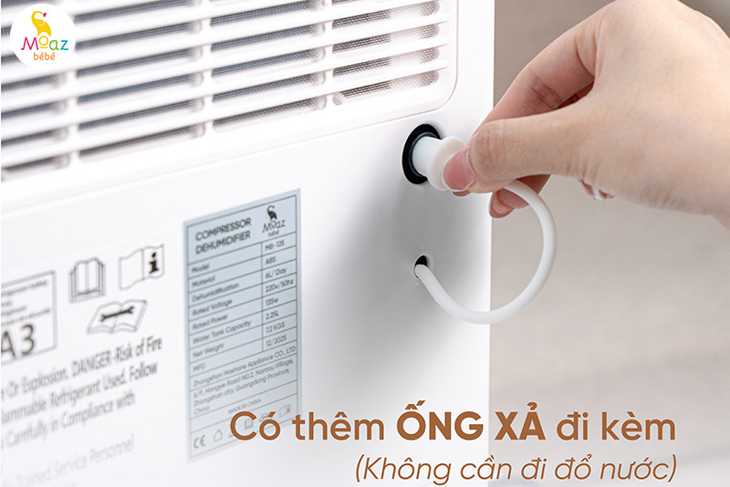 Cách sử dụng máy hút ẩm cho phòng của bé hiệu quả 5 cach su dung may hut am 4