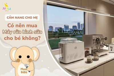 Có nên mua máy rửa bình sữa cho bé không?