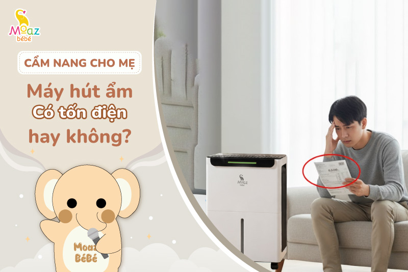 Máy hút ẩm có tốn điện không? Mẹo sử dụng giúp tiết kiệm điện 1 máy hút ẩm có tốn điện không