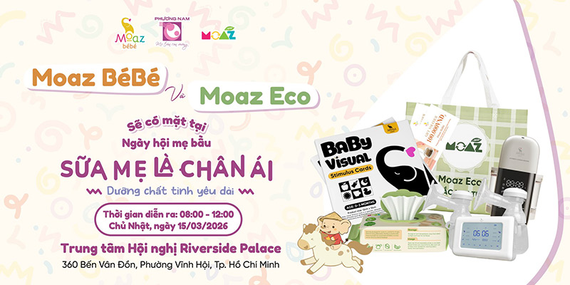 Moaz Eco & Moaz BéBé đồng hành cùng Ngày hội mẹ bầu: “Sữa mẹ là chân ái” 15/03 1 ngay hoi me bau sua me la chan ai 2