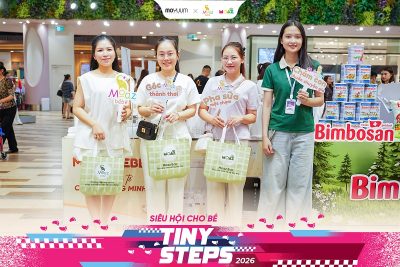 Cập nhật TINY STEPS AEON Hà Đông 2026: Đông đảo ba mẹ ghé thăm gian hàng