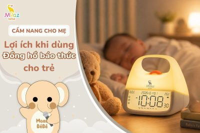 Lợi ích khi sử dụng đồng hồ báo thức cho trẻ em