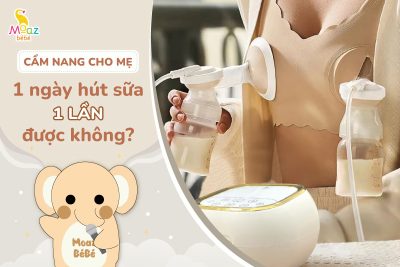 1 ngày hút sữa 1 lần được không?