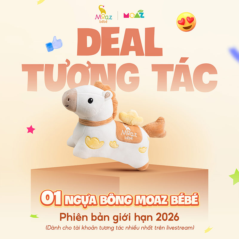 Mega Livestream: Chạm Tinh Tế - Chăm Thông Minh | Săn deal hội tụ - ngập tràn quà tặng từ MOAZ 2 mega live vuong moaz bebe 6