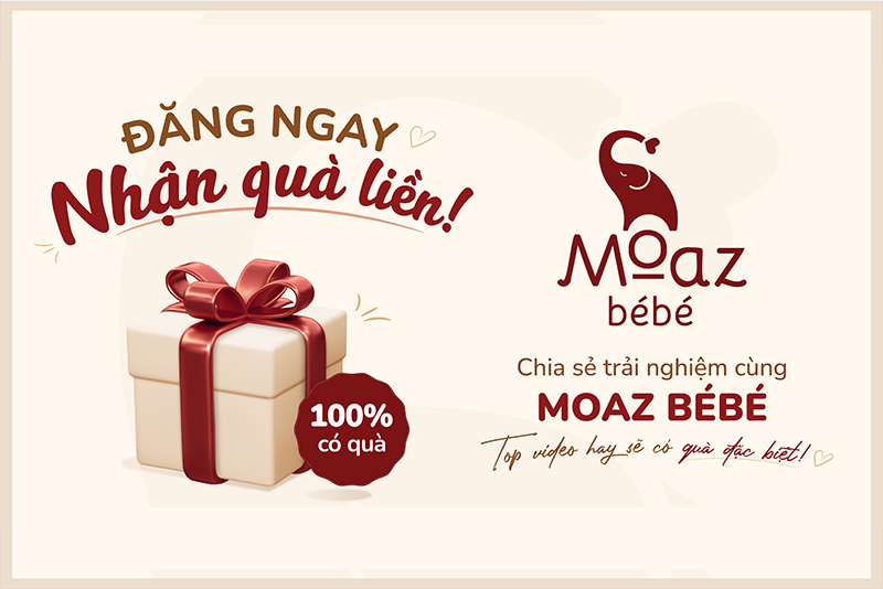 Mẹ đã tham gia MINIGAME: Khoe khoảnh khắc - Nhận quà yêu cùng MOAZ BÉBÉ chưa? 1 mini game moaz bebe 1