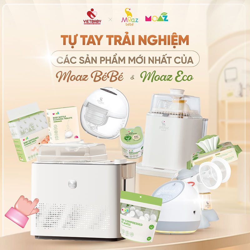 Moaz BéBé & Moaz Eco sẵn sàng đổ bộ VietBaby Fair TP.HCM 2026! Ba mẹ đã sẵn sàng để trải nghiệm không gian “Minimalist Luxury”? 4 moaz bebe viet baby fair hcm 2026 co gi 4