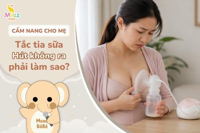 Tắc tia sữa hút không ra phải làm sao?