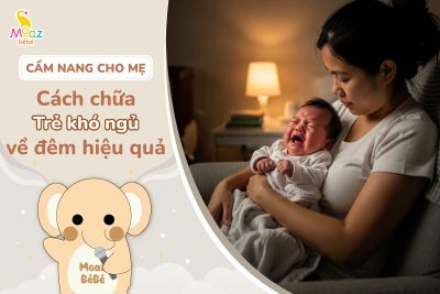 Cách chữa trẻ khó ngủ về đêm