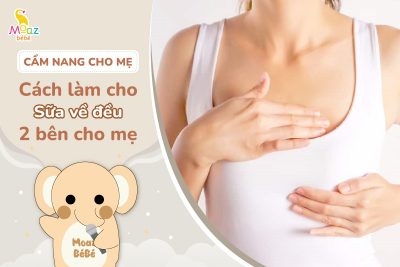 Sữa về lệch một bên có sao không?