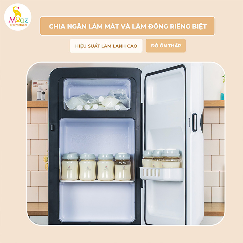 Những sai lầm thường gặp khi bảo quản sữa mẹ bằng tủ lạnh mini