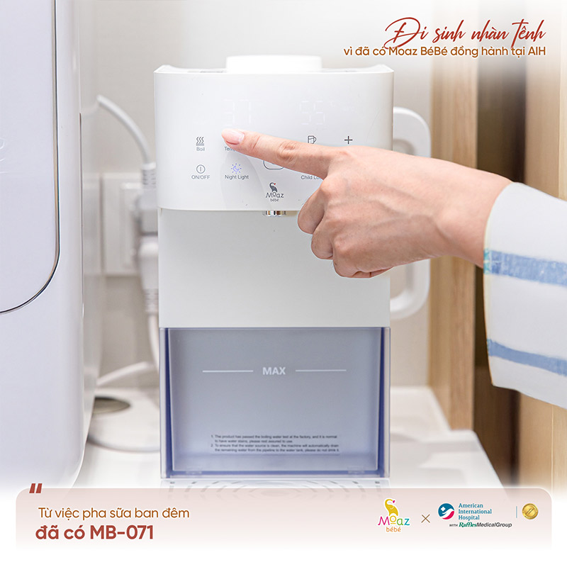 Đi sinh như đi nghỉ dưỡng tại AIH | Những ngày đầu làm mẹ được chăm sóc như “Nữ hoàng” 6 moaz bebe dong hanh cung aih 5