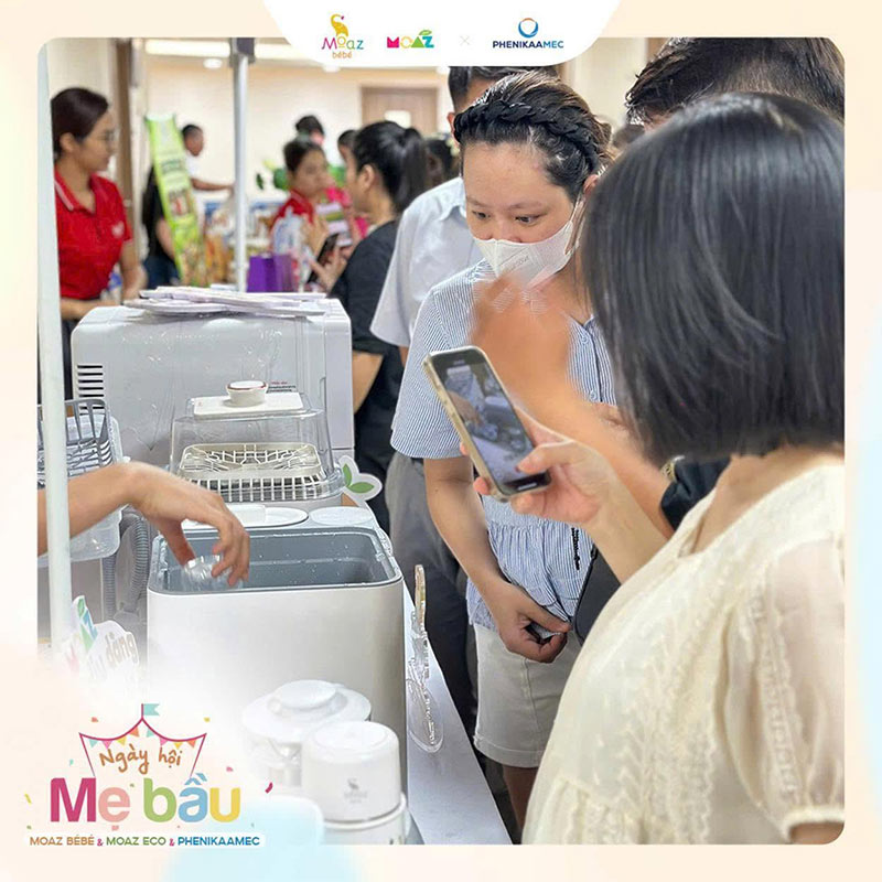 Nhìn lại Ngày hội mẹ bầu Moaz BéBé & Moaz Eco x PhenikaaMec: Hành trình lan tỏa kiến thức và kết nối mẹ bầu 3 ngay hoi me bau moaz bebe phenikaa 10