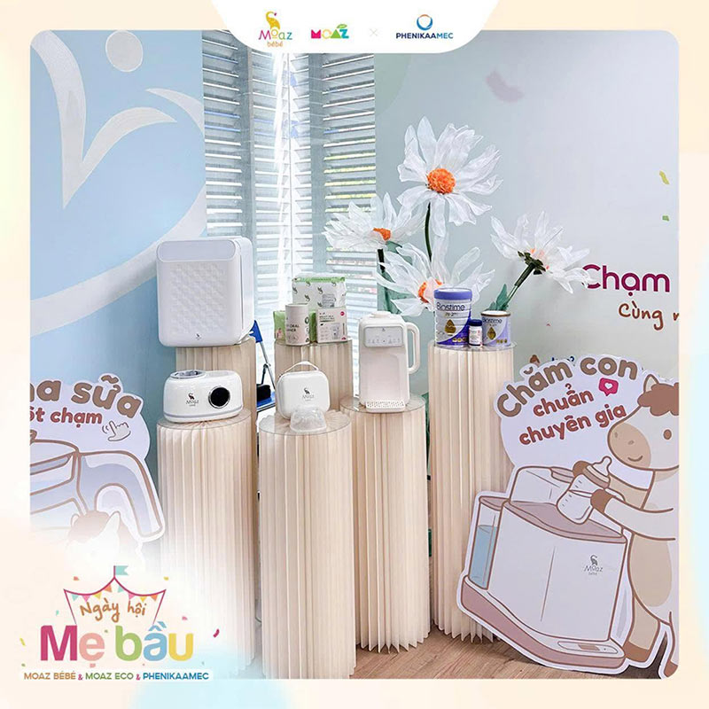 Nhìn lại Ngày hội mẹ bầu Moaz BéBé & Moaz Eco x PhenikaaMec: Hành trình lan tỏa kiến thức và kết nối mẹ bầu 10 ngay hoi me bau moaz bebe phenikaa 3