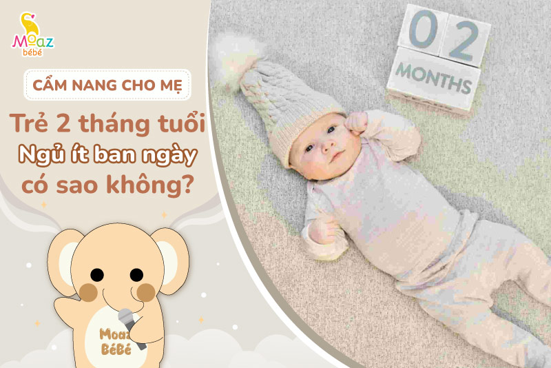 Trẻ 2 tháng tuổi ngủ ít vào ban ngày có sao không? 2 Trẻ 2 tháng tuổi ngủ ít vào ban ngày có bình thường không?