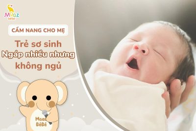Trẻ sơ sinh ngáp nhiều nhưng không ngủ