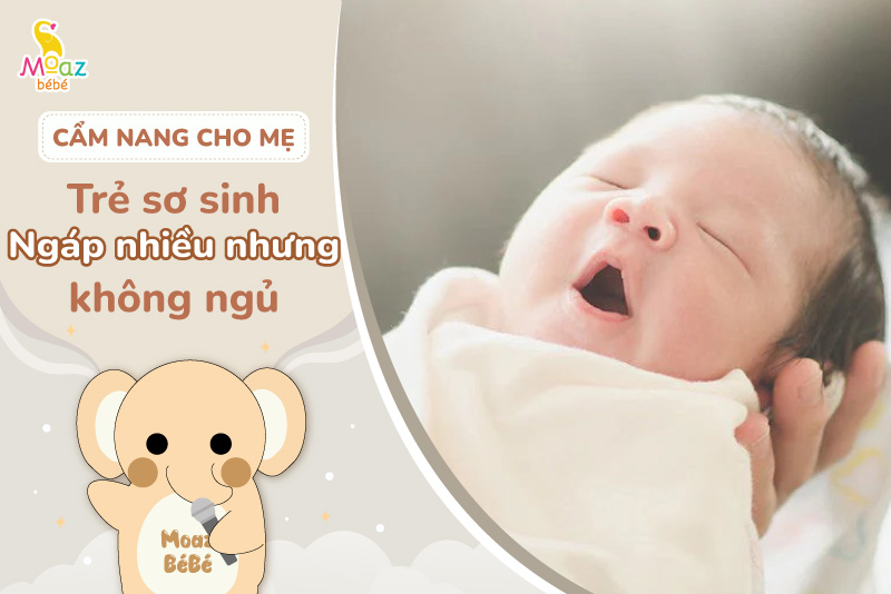 Trẻ sơ sinh ngáp nhiều nhưng không ngủ có sao không? 1 Trẻ sơ sinh ngáp nhiều nhưng không ngủ