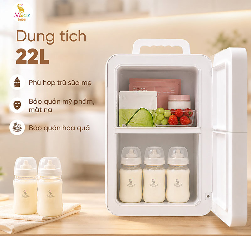 Tủ lạnh mini trữ sữa mẹ giá bao nhiêu? Cập nhật bảng giá mới 2026 5 Vì sao nhiều mẹ lựa chọn tủ lạnh mini để trữ sữa mẹ?