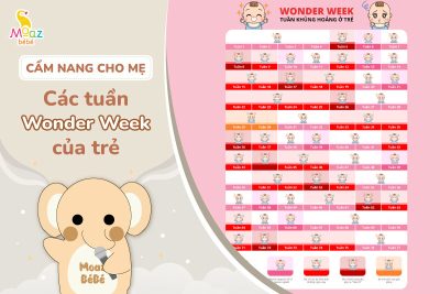 Các tuần Wonder Week của trẻ