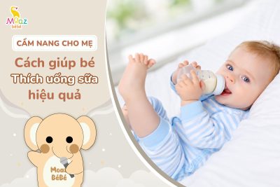 cách giúp bé thích uống sữa hiệu quả